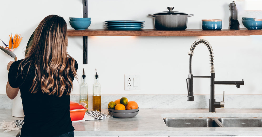 Upgrade Your Kitchen with the Timeless Style of a Black Faucet