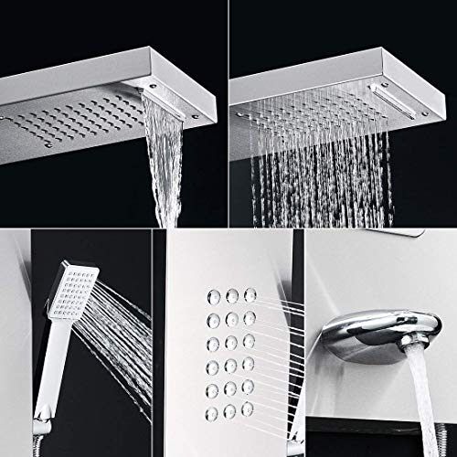 49" Rainfall Waterfall Shower Panel
